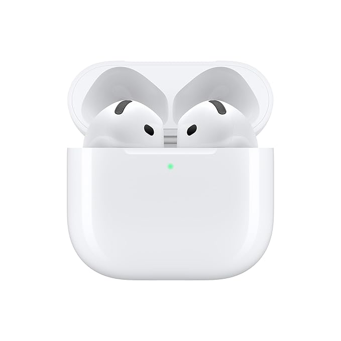 Edgora AirPods 4 Wireless Earbuds, Bluetooth Headphones, with ANC , Adaptive Audio