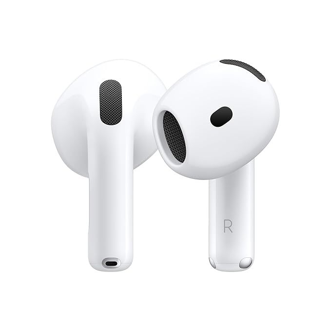 Edgora AirPods 4 Wireless Earbuds, Bluetooth Headphones, with ANC , Adaptive Audio