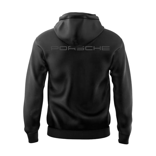 Edgora Motorsport Hoodie for Car Enthusiast for Men & Women Black Hoodie 100% Cotton Car Printed Hoodies.