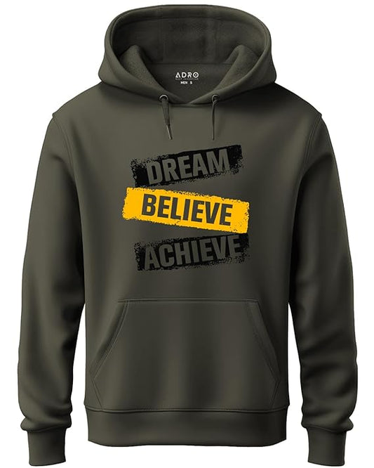 EDGORA Men's Regular Fit, Full Sleeves Hoodie